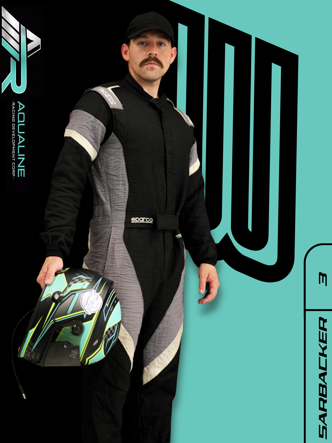 Shawn Sarbacker — Aqualine Racing, car number 3